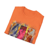 RUBICON:  Chic Vibrant Abstract Art Unisex Softstyle T-Shirt - Casual Wear, Art Lover Gift, Everyday Fashion, Unique Graphic Tee