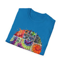 Resilience 2:  Vibrant Tie-Dye Unisex Softstyle T-Shirt, Bohemian Tee, Summer Apparel, Festival Wear, Gift for Him or Her