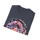 Tangerine Tiger 2:  Artistic Tie-Dye Unisex Softstyle T-Shirt, Casual Wear, Festival Outfit, Gift for Him/Her, Summer Vibes, Eco-Friendly Fashion