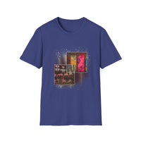 Smoke and Mirrors 2:  Vibrant Art Graphic Tee, Unisex Softstyle T-Shirt, Casual Wear, Stylish Gift, Artistic Fashion, Everyday Comfort, Unique Design
