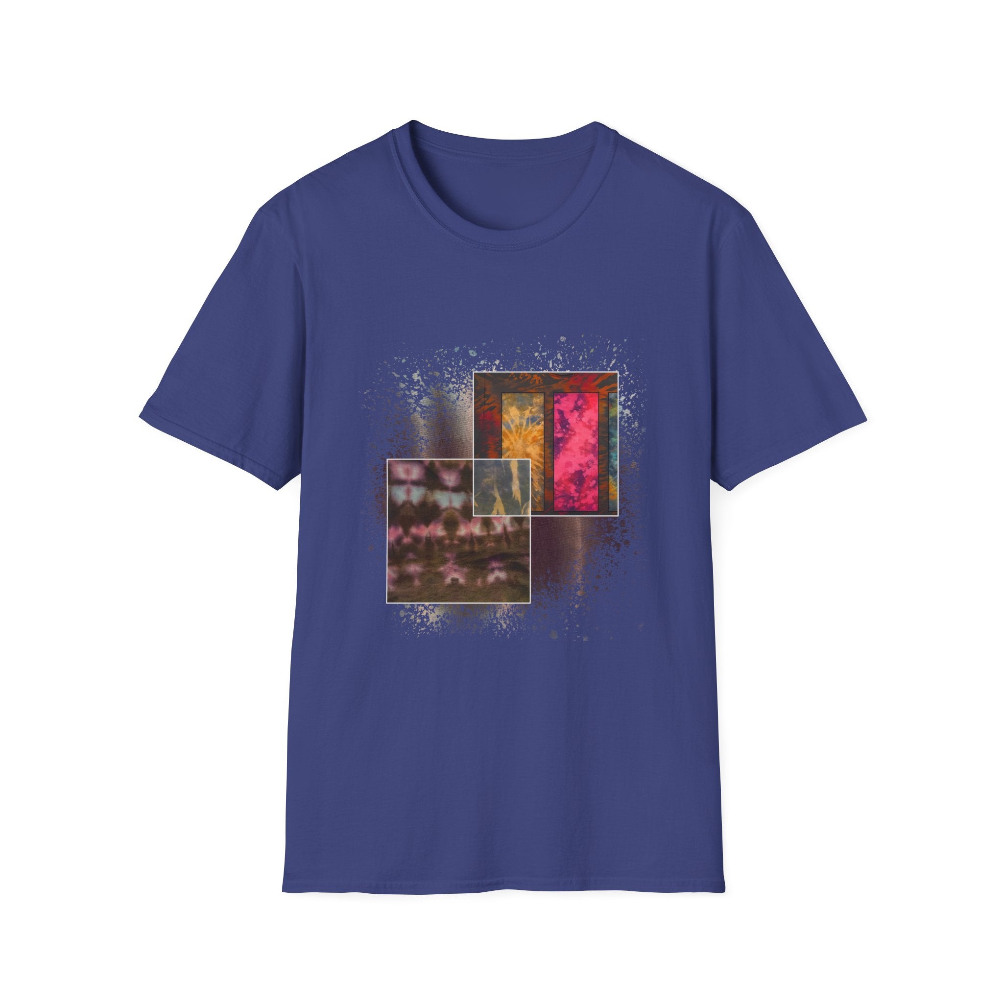 Smoke and Mirrors 2:  Vibrant Art Graphic Tee, Unisex Softstyle T-Shirt, Casual Wear, Stylish Gift, Artistic Fashion, Everyday Comfort, Unique Design