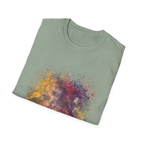 Jupiter Jewel 2:    Vibrant Artistic Unisex T-Shirt, Artistic Tee, Colorful Graphic Shirt, Casual Wear, Gift for Art Lovers, Birthday Present