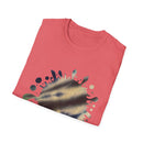 Variance 2:  Splash Art Unisex Softstyle T-Shirt | Creative Casual Tee for Art Lovers, Unique Gift for Birthdays, Art Parties, Everyday Wear