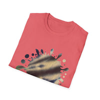 Variance 2:  Splash Art Unisex Softstyle T-Shirt | Creative Casual Tee for Art Lovers, Unique Gift for Birthdays, Art Parties, Everyday Wear