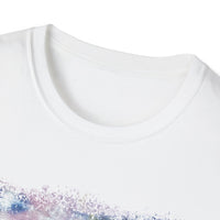 LILAC INFUSION:  Nature inspired Tie-Dye Unisex Softstyle T-Shirt - Boho Chic, Casual Wear, Summer Essential, Festival Outfit, Unique Gift