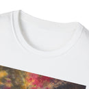 SAPPHIRE SCORPION:  Gritty style, Bohemian Tie-Dye T-Shirt, Comfortable Casual Wear, Unique Gift for Friends, Perfect for Festivals, Summer Style, Unisex Fashion