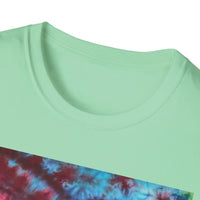 SIDEWINDER: Wave style, Vibrant Tie-Dye Unisex T-Shirt | Summer Vibes, Casual Wear, Gift for Friends, Festival Apparel, Beach Day Top