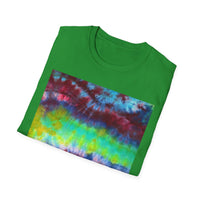 SIDEWINDER: Wave style, Vibrant Tie-Dye Unisex T-Shirt | Summer Vibes, Casual Wear, Gift for Friends, Festival Apparel, Beach Day Top