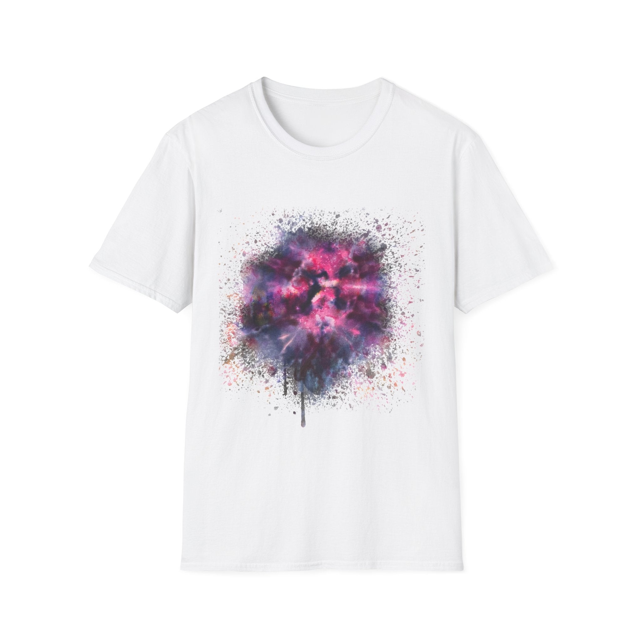 Sundance Citation 2: Galactic Drip Splash Unisex T-Shirt - Cosmic Art Tee, Graphic Shirt for Space Lovers, Gift for Astronomy Fans, Unique Trendy Apparel