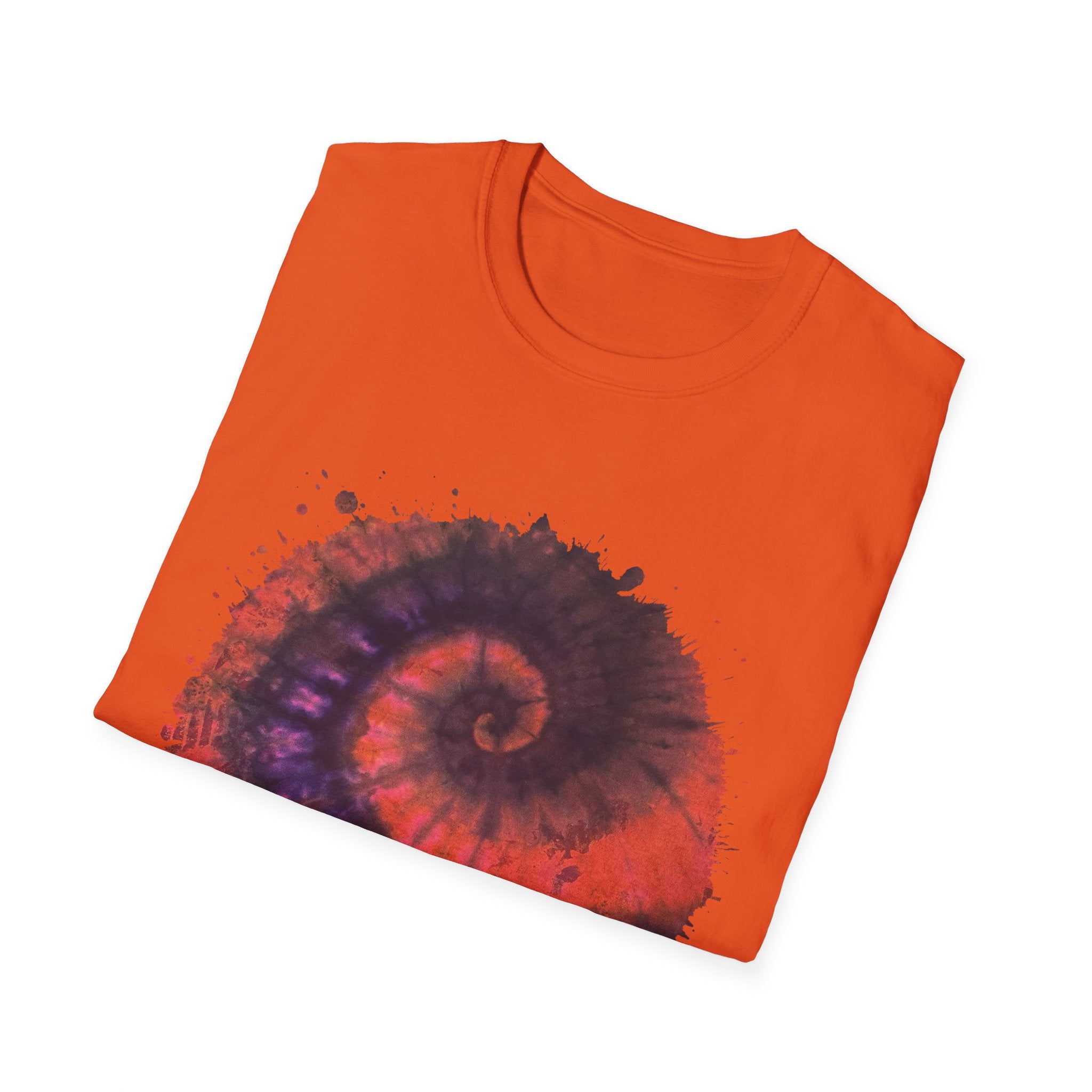 Powerball Bliss 2:  Whimsical Watercolor Spiral T-Shirt, Unisex Tee, Artistic Apparel, Casual Wear, Gift for Art Lovers, Unique Festival Outfit